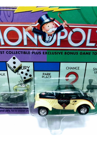 Carrito Johnny Lightning Vintage Monopoly Willy's 2000 1:64