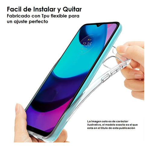 Funda Protector Tpu Flexible Para Huawei P Smart (2019)