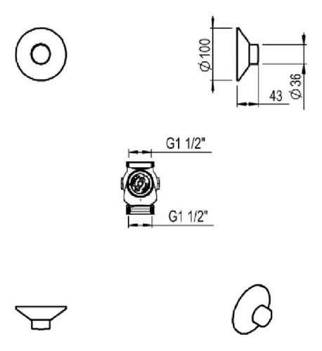 Valvula Automatica Descarga Inodoro Hidromet 939 Negro