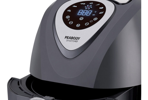 Imagen 4 de 7 de Freidora De Aire Sin Aceite Peabody Pe-af612n 3,2ltr 200°c