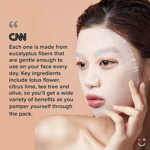 I Dew Care Lets Get Sheet Faced Face Sheet Mask Pack | 14 D
