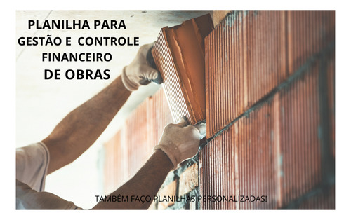 Controle Financeiro Para Obras E Cadastro De 3 Imóveis