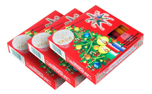 20 Velitas Cera Espirales Para Posada Navidad Peregrinos