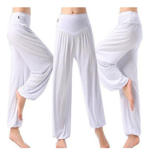 Pantalones Yoga Harem Pierna Ancha Para Mujer, Hippie Ou