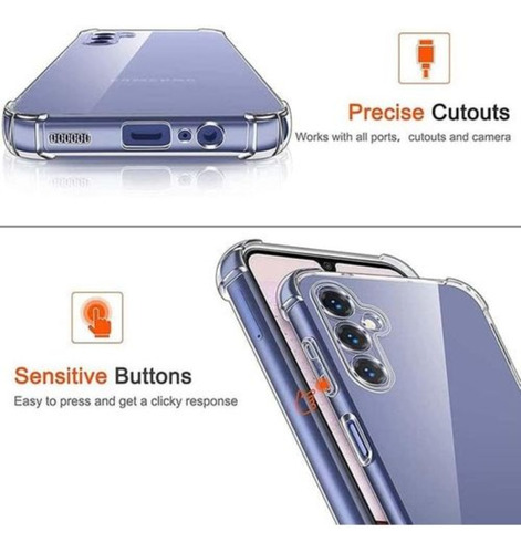 Case Antichoque Alpha Para Samsung A24 4g / Samsung A25 4g
