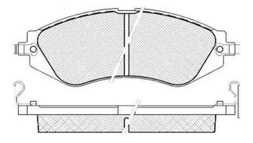 Pastilla De Freno Daewoo Espero 97/99 Delantera