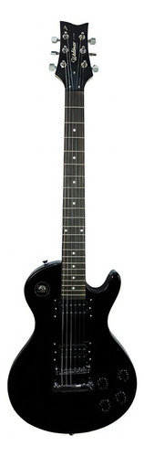 Guitarra Waldman Les Paul Glp-100 Glp 100 Bk Black Black (glp-100 Bk) Guitarra para mano derecha