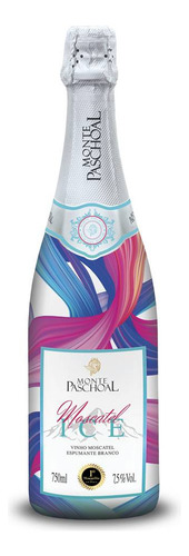 Kit 03 Unidades Espumante Monte Paschoal Moscatel Ice 750mlMonte Paschoal moscato 750 ml pacote x 3 u