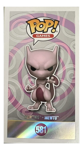 Funko Pop Mewtwo Pokémon #581 Aperlado Exclusivo Original