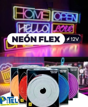 Cinta Neon Flex 12v 