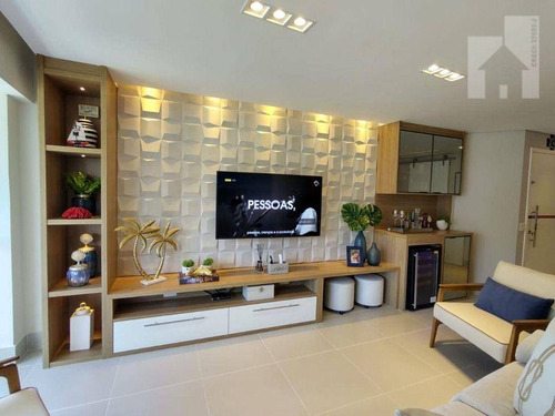 Imagem 6 de 30 de Apartamento Mobiliado Com 3 Dormitórios À Venda, 110 M² - Riviera De São Lourenço - Bertioga/sp - Ap1895