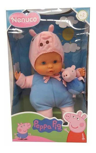 Nenuco Con Disfraz George Pig  Y George Pig Baby De Peppa Pi