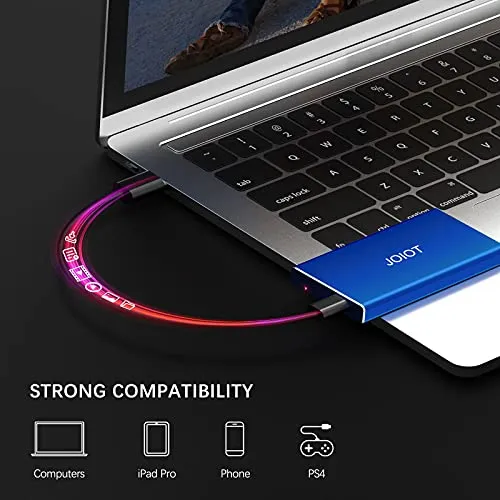 Unidad De Estado Sólido Externa Joiot Mini Portable Ssd De 5