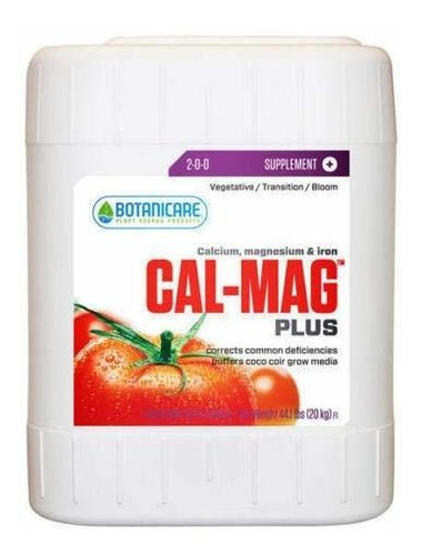 Fertilizante - Botanicare Cal Mag Plus 5 Gallon - Magnesium 