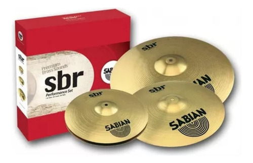 Set Platos Platillos Sabian Sbr Performance 14 16 20 