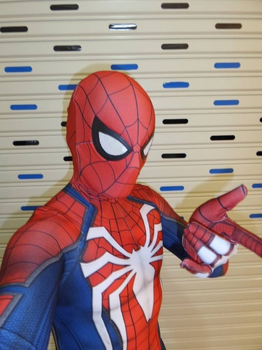 Spiderman - Disfraz Traje Insomniac Ps4 Cosplay Spider Man