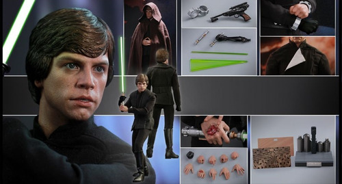 Hot Toys Luke Skywalker Ep 6 Rotj Mms429 Star Wars Ajff (Usado)