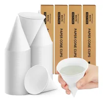 Comprar Roshtia 800 Tazas De Cono De Nieve De 4 Onzas Tazas De Cono