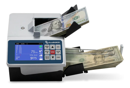 Detector De Dólares Accubanker D700 Duo (dl/eu) 3 Año Gtia