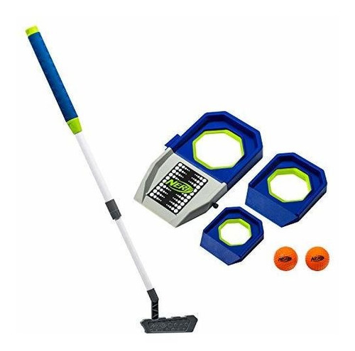 Set De Golf Nerf Trick Shot Completo Para Interiores Y Exter