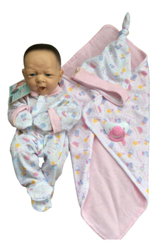 Imagen 9 de 10 de Bebotes Reales Bebe Reborn Casita Muñecas Bebote Con Chupete