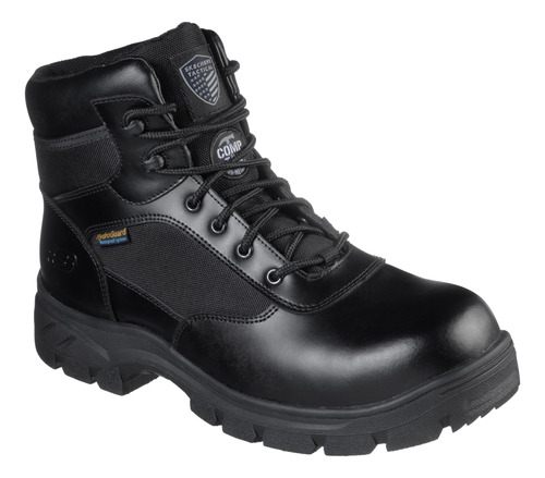 Calzado De Seguridad Skechers Work Wascana-benen 77526-blk