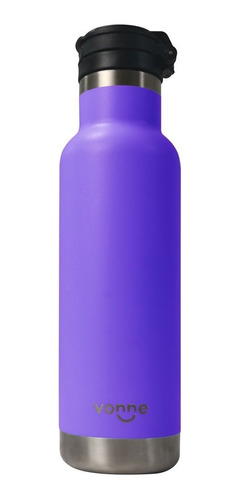 Botella Térmica Acero Inox. Doble Pared 600 Ml 1ra Calidad