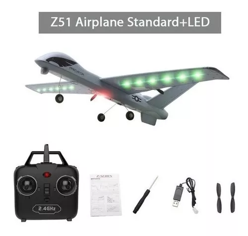 Aviao controle remoto drone predator z55 - Hobbies e coleções