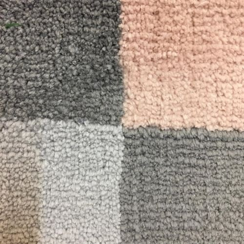 Tapete Para Sala Estampado Cafe Camello Gris 1.20x1.60mt
