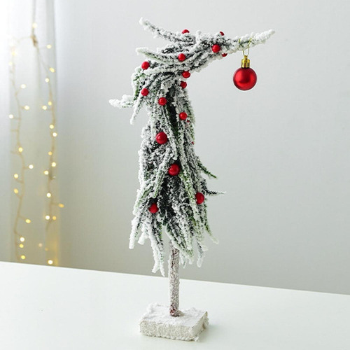 Adorno De De Navidad De Mesa, Regalo Para Fiesta, 10x36 Cm