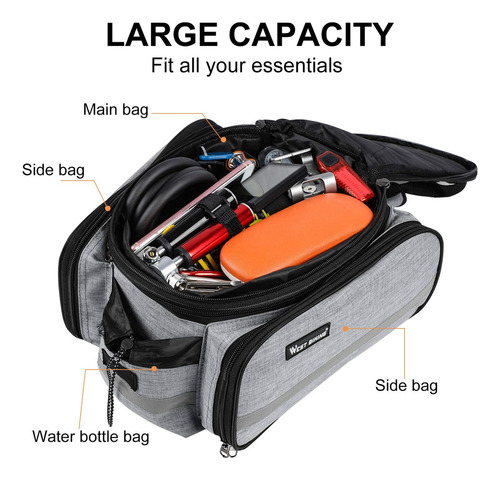 Bolsa Trasera Para Bicicleta De 25 Litros, Bolsa Para Bicicl