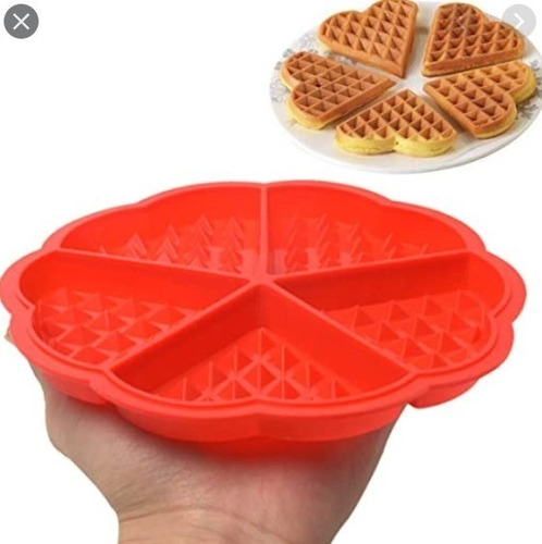 Forma Para Waffles - Coração