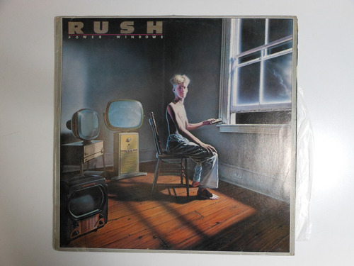 Disco De Vinilo Rush / Power Windows 1985 Polygram
