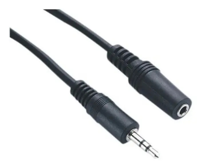 Cabo Extensor Extensão P2 3 Metros Para Celular Fone Ouvido