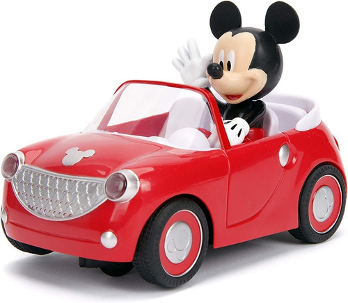 Mickey Mouse Roadster Carro Con Radio Control