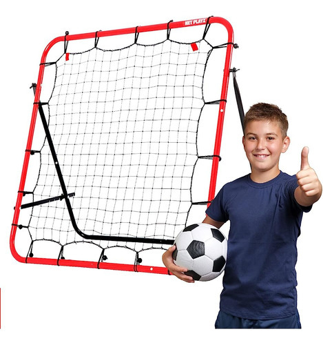 Soccer Rebounder, Kickback Rebound Net 3.3x3.3ft - S D