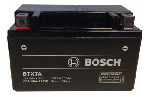 Baterias Bosch Motos Btx7a Ytx7abs Gel Blindada Scooter 