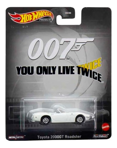 Hot Wheels Premium Toyota 2000gt Roadster 007 - Premium