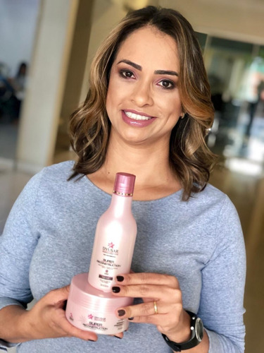 Kit Shampoo E Máscara Super Reconstrução Efeito Teia 300g