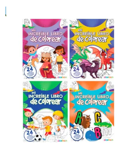 comprar Mi Increible Libro De Colorear Para Niños Sicoben