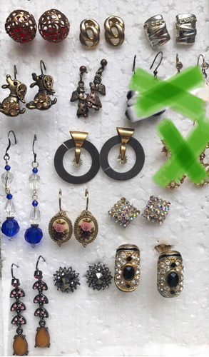 Colección De Aretes Unique Y Fantasía