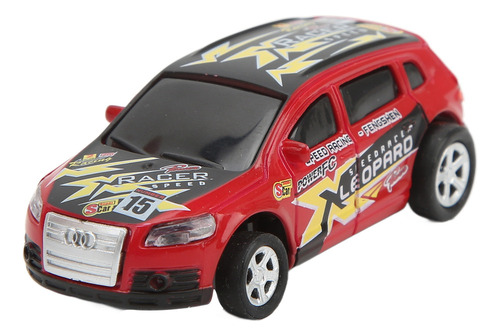 Mini Vehículo Rc Racing 4 Way Drift Car 1:64 Tamaño De Lata