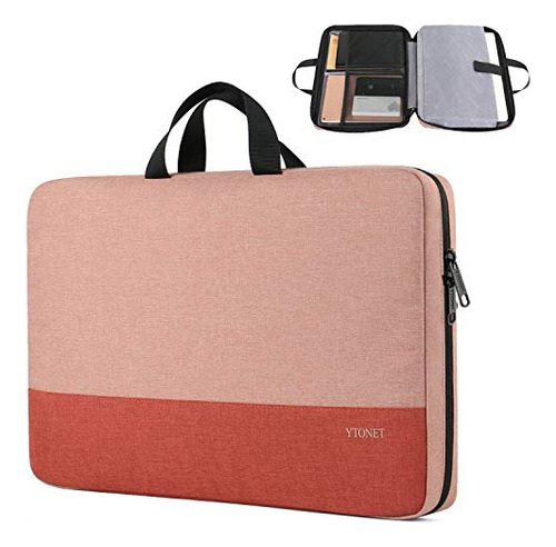 Funda Para Laptop De 40 Cm Impermeable (rosa)