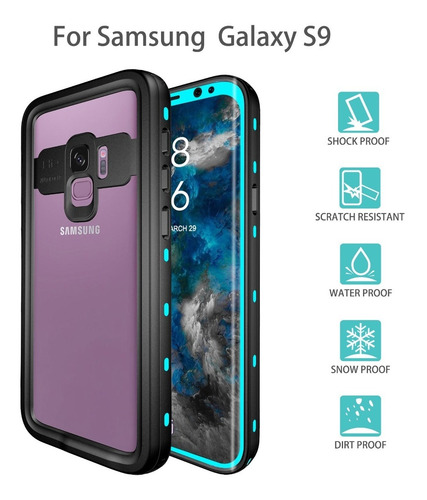 Imagen 1 de 5 de Funda Impermeable Samsung Galaxy S9