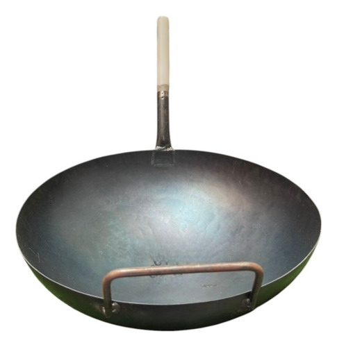 Wok Redondo Hondo 40cm Con Asas