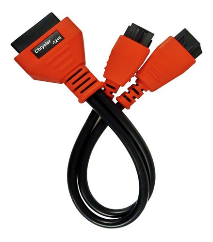 Imagen 4 de 5 de Autel Cable Adaptador Chrysler Fiat 12+8 Pin Obd2 Maxisys