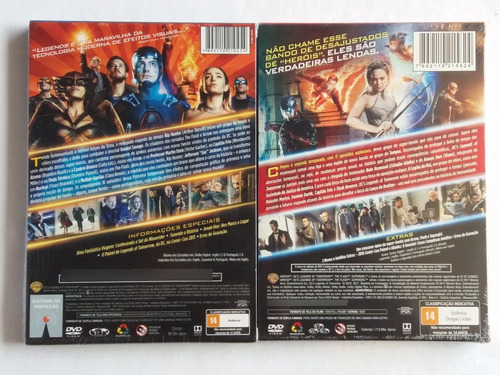 Box Dvd Legends Of Tomorrow 1ª E 2ª Temporadas-origin.-lacr.