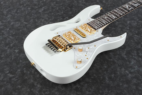 Guitarra Ibanez Pia3761 Slw Steve Vai Signature C/ Hard Case Cor SLW : Stallion White Material do diapasão -atobá Orientação da mão Destro