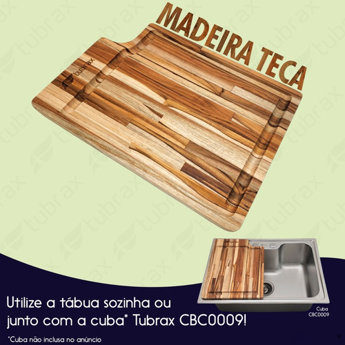 Tábua Madeira Carne Corte Exclusiva Para Cuba Tubrax
