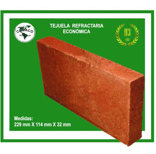 10 Tejuela Refractaria Para Estufa Economico